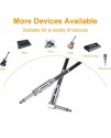 CR 3米 結他音頻 降噪連接線 Jack Cable 6.35 直彎頭 結他線 6.5音頻線